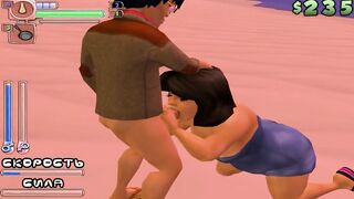 I Run and Fuck Fatties near the Sea | Cartoon Porn Games, Video Game Sex