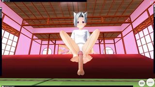 3D HENTAI POV Stepsister Footjob and makes you Cum