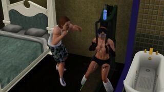 Producer together with the Model come up with a new Porn Plot | Sims 3 Sex