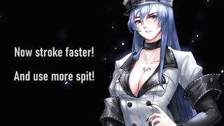 HAJ - Esdeath gives you 90 seconds to cum (Quick JOI)