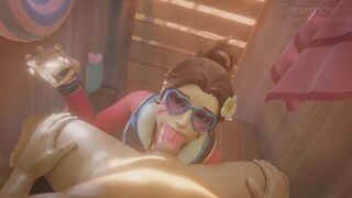 Waveracer D.Va Filming Blowjob