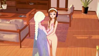 Anna Gets Naughty With Elsa - Frozen - POV