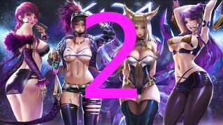 KDA - POPSTARS PMV Ahri and Akali