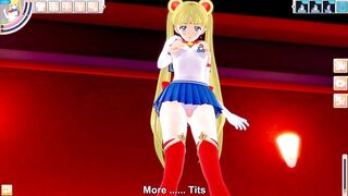 3D Hentai Game - Sailor Moon