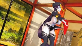 Mmd Minamoto no Raikou Sexy Bitch Gokuraku Dojo Anal Slut 3d Hentai