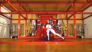 Mmd Minamoto no Raikou Sexy Bitch Gokuraku Dojo Anal Slut 3d Hentai