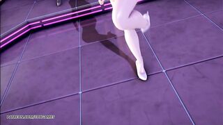 [MMD] PinkCat Naked Dance Nyotengu Ayane Kasumi Marie Rose Honoka Mai Shiranui DOA Erotic Dance