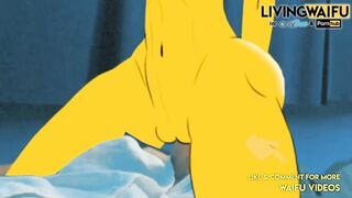 MARGE SIMPSON MILF 2D Cartoon Real Waifu #5 Riding Big ANIMATION Ass Booty Cartoon Cosplay SIMPSONS