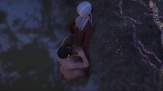 Tribal Woman Has Sex WIth Tourist - 3D Animation