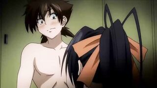 Highschool DxD: Akeno & Issei Pool Scene