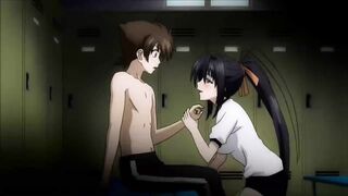 Highschool DxD: Akeno & Issei Pool Scene