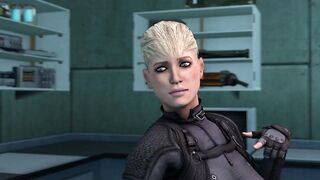 Cassie cage having fun