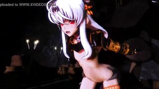 [MMD R-18] Alice - Cave   Iwara.MP4