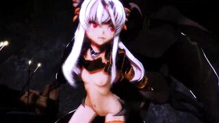 [MMD R-18] Alice - Cave   Iwara.MP4