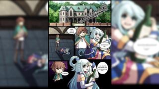 COMIC HENTAI KONOSUBA Aqua Se Folla a Kazuma