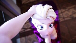 Elsa DeepThroat (Animation With Sound)