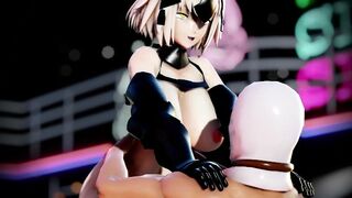 MMD R18 Jeanne D'arc Alter she Suck my Balls Dry Fate Grand Order 3D Hentai