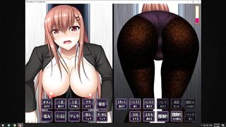 Hentai Gameパンストの似合う美人