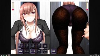 Hentai Gameパンストの似合う美人