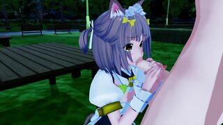 Azuki NEKOPARA 3D HENTAI 1/5