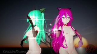 MMD R18 4k Mirror Dance Yamakaze - Lupin 1032