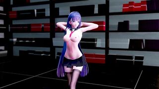 【R18-MMD】Honkai Impact 3rd Raiden Mei 雷電芽衣 - Chocolate Cream