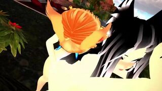 Femboy Fucks with a Vampire Babe - VRChat Sex / Moaning / ASMR