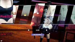 男性向 Hentai Game HoneySelect 2 小遊戲試玩 清純女 口交 乳交