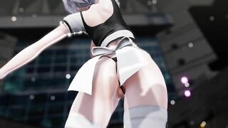 Hentai MMd - シリ〇スちゃんとまったりセックス! (Mister Pink)