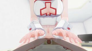 3D HENTAI POV Nurse Rides your Cock