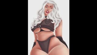 Sexy Succubus Fanart Speedpaint Vertical Video