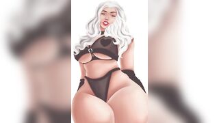 Sexy Succubus Fanart Speedpaint Vertical Video