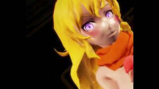 RWBY - Yang best Handjob ever [VR UNCENSORED HENTAI 4K MMD]