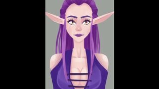 Speedpaint - Cute Elf Avatar Art