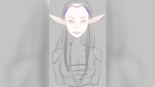 Speedpaint - Cute Elf Avatar Art