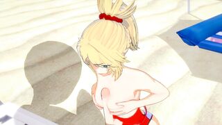 Fate/Grand Order — Mordred Gets Fucked on the Beach(3d HENTAI)