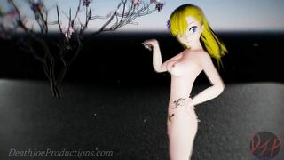 MMD R18 Aylin in a Blue Bikini - Booo - 1045