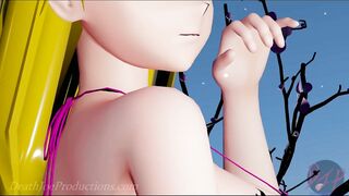 MMD R18 Aylin in a Blue Bikini - Booo - 1045