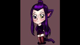 Chibi Indi Speed Paint // San Amour