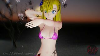 MMD R18 - Aylin Model Test in - Apple Pie - 1039