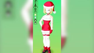 Dragon Ball Christmas Dressup