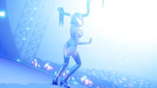 【R18-MMD-4K】 Miku Hatsune Performs on Stage