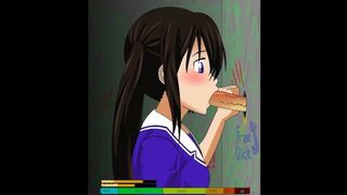 Glory Hole Hentai RPG BY Kajio Part 2 - getting better at Sucking Dicks