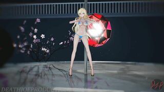 MMD SFW Lily - Swan Short Ver 1099