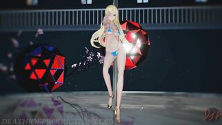 MMD SFW Lily - Swan Short Ver 1099