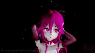 MMD R18 Nude Pink Yamakaze Shake it 105