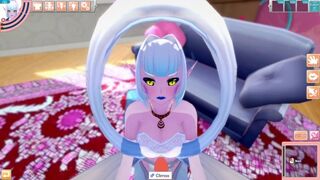 3D/Anime/Hentai: Spirit Girl gives the best Blowjobs !! (POV)