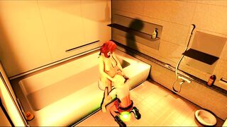 Futa Shower Fuck