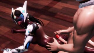 Overwatch - Symmetra Flat Iron [4k UNCENSORED HENTAI]