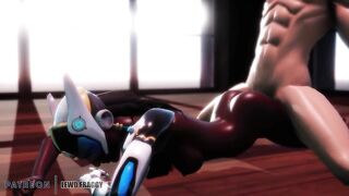 Overwatch - Symmetra Flat Iron [4k UNCENSORED HENTAI]